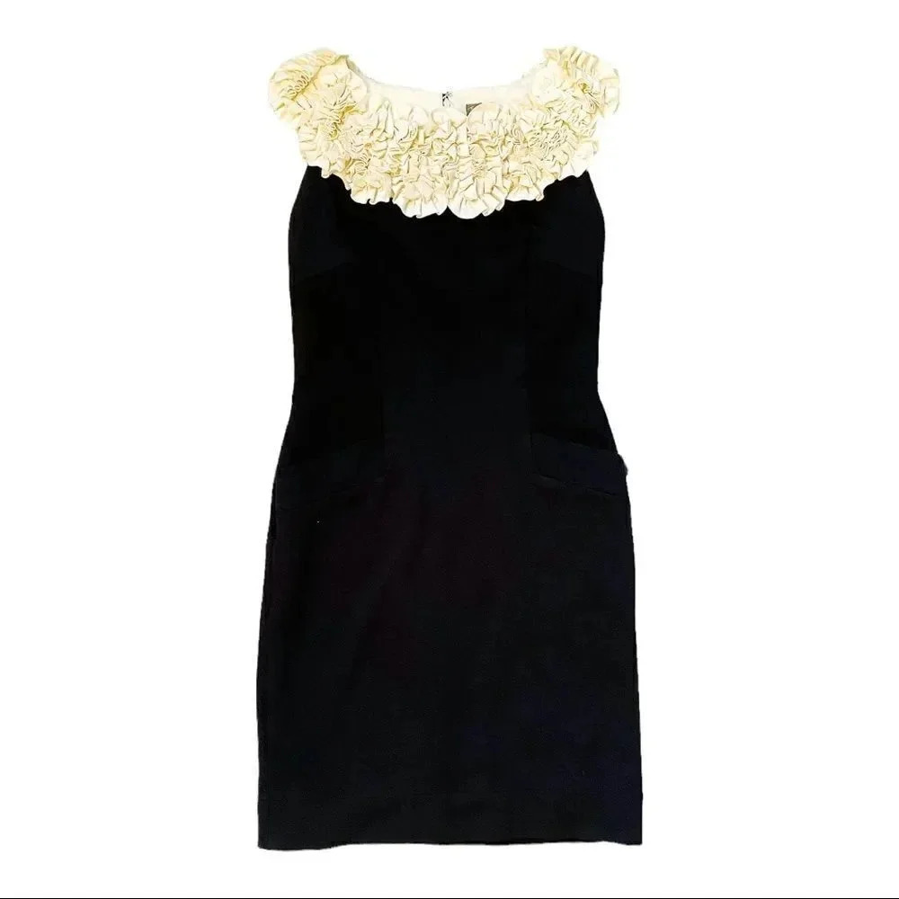 Taylor | Black Sheath Dress (4)